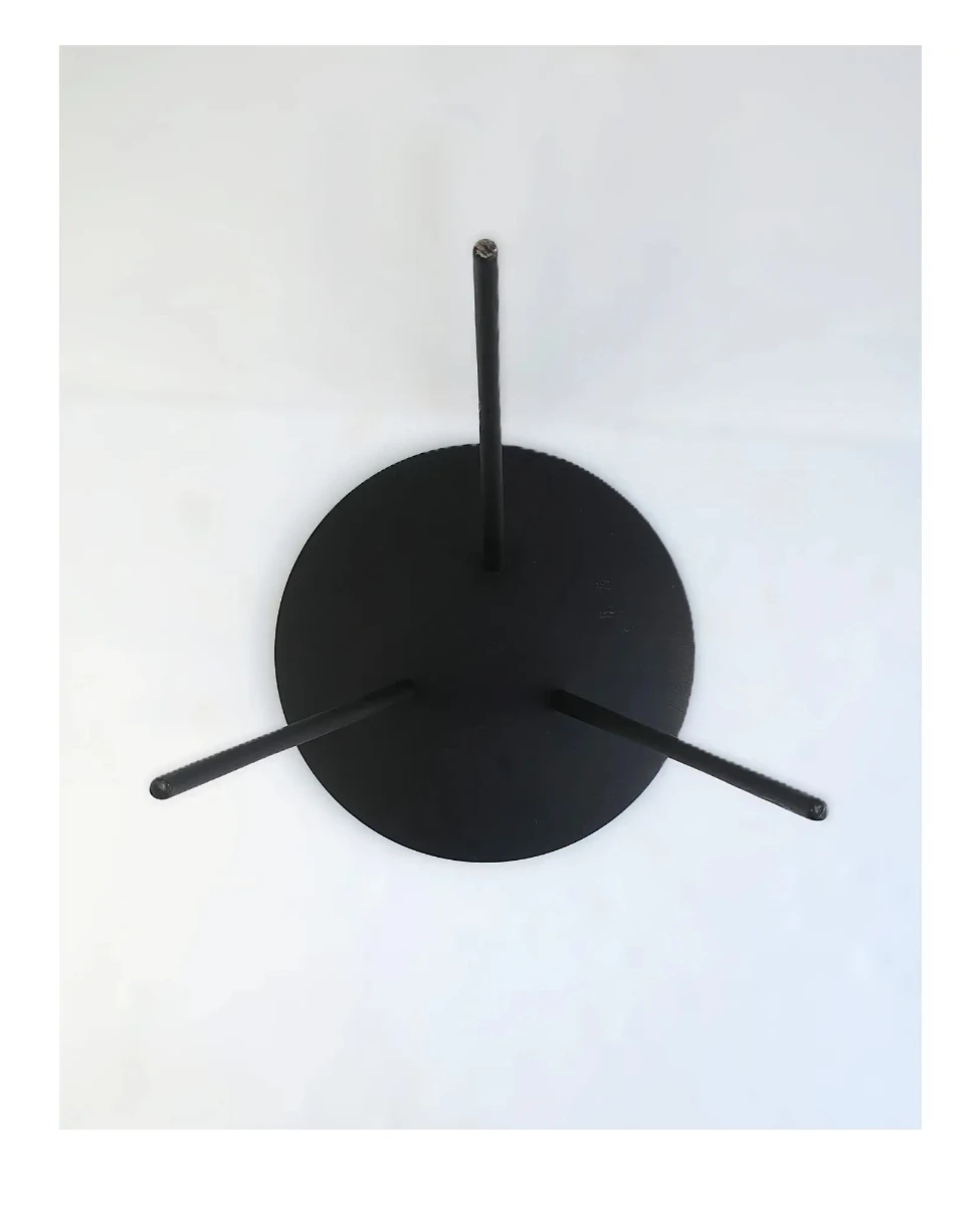 Anne Dittmeier New York Black Wood Side Table