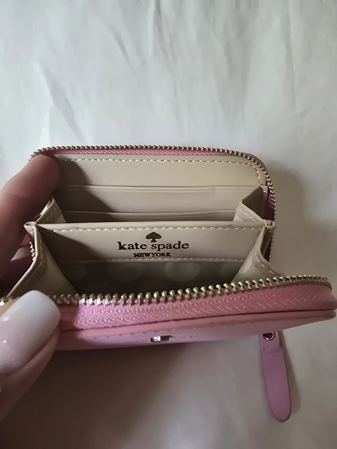 Kate Spade Pink Saffiano Leather Zip Around Wallet - photo 3