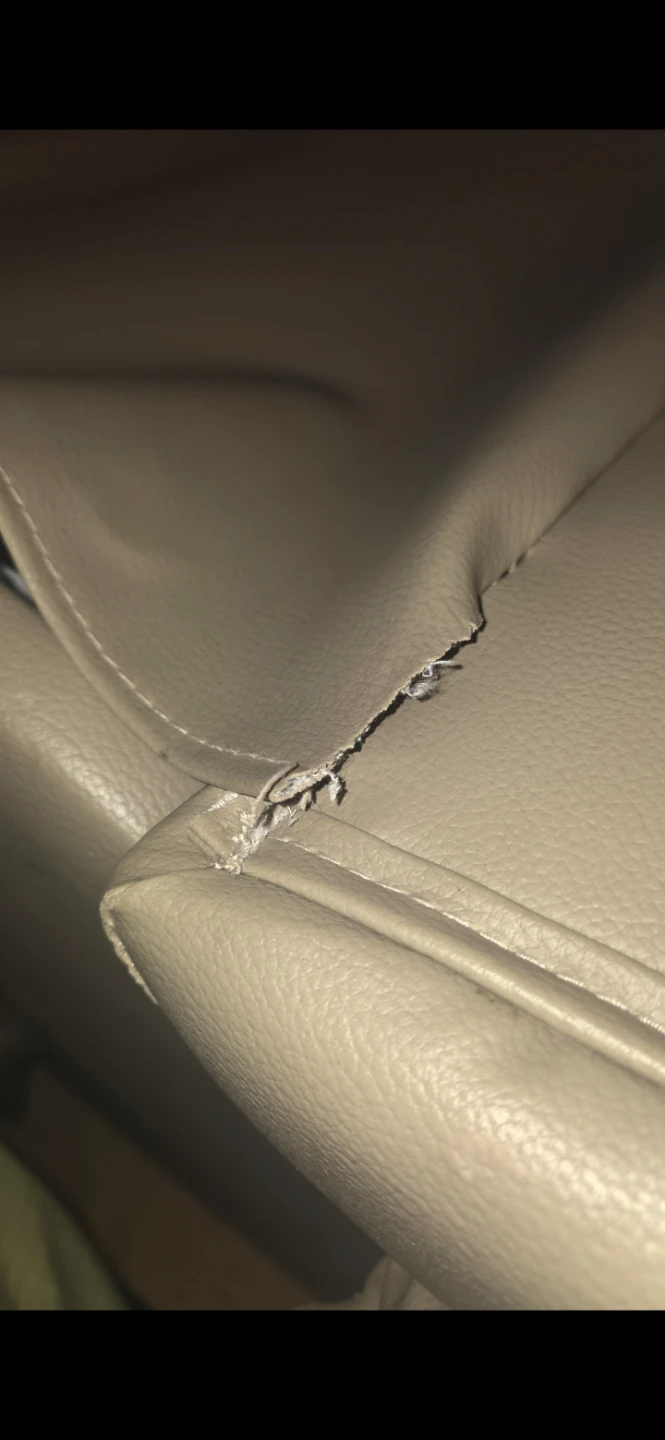 Tan Leather Recliner Chair - photo 3