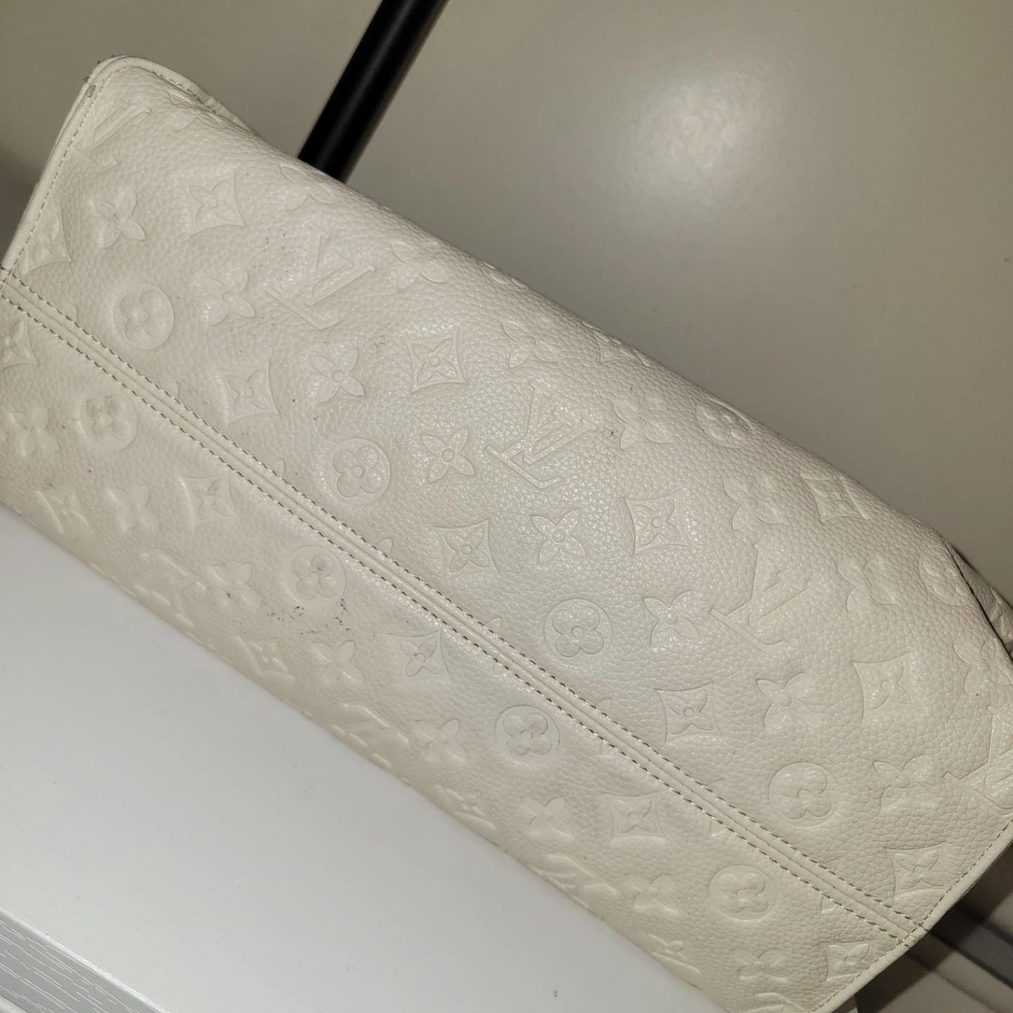 White  Bag with Scarf - photo 5
