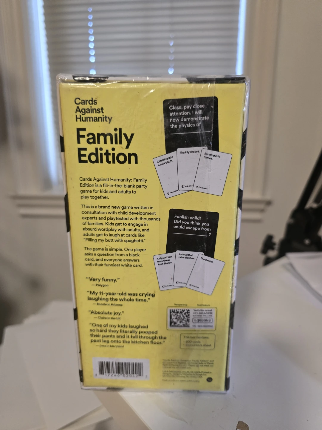 Cards Against Humanity Family Edition NEW - photo 3