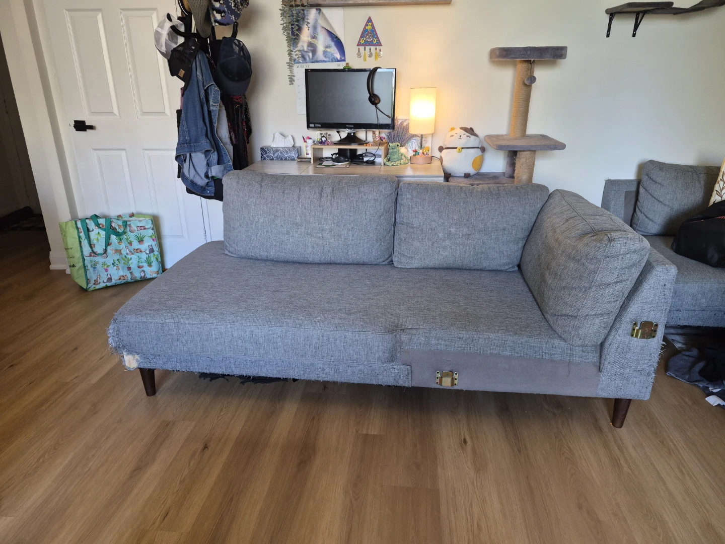 Grey Sectional Sofa - photo 2