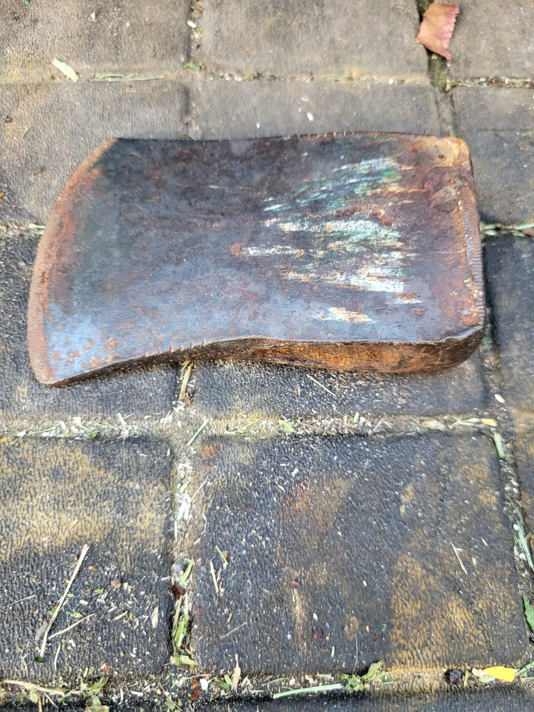 Vintage Mini Iron Axe Head - photo 3