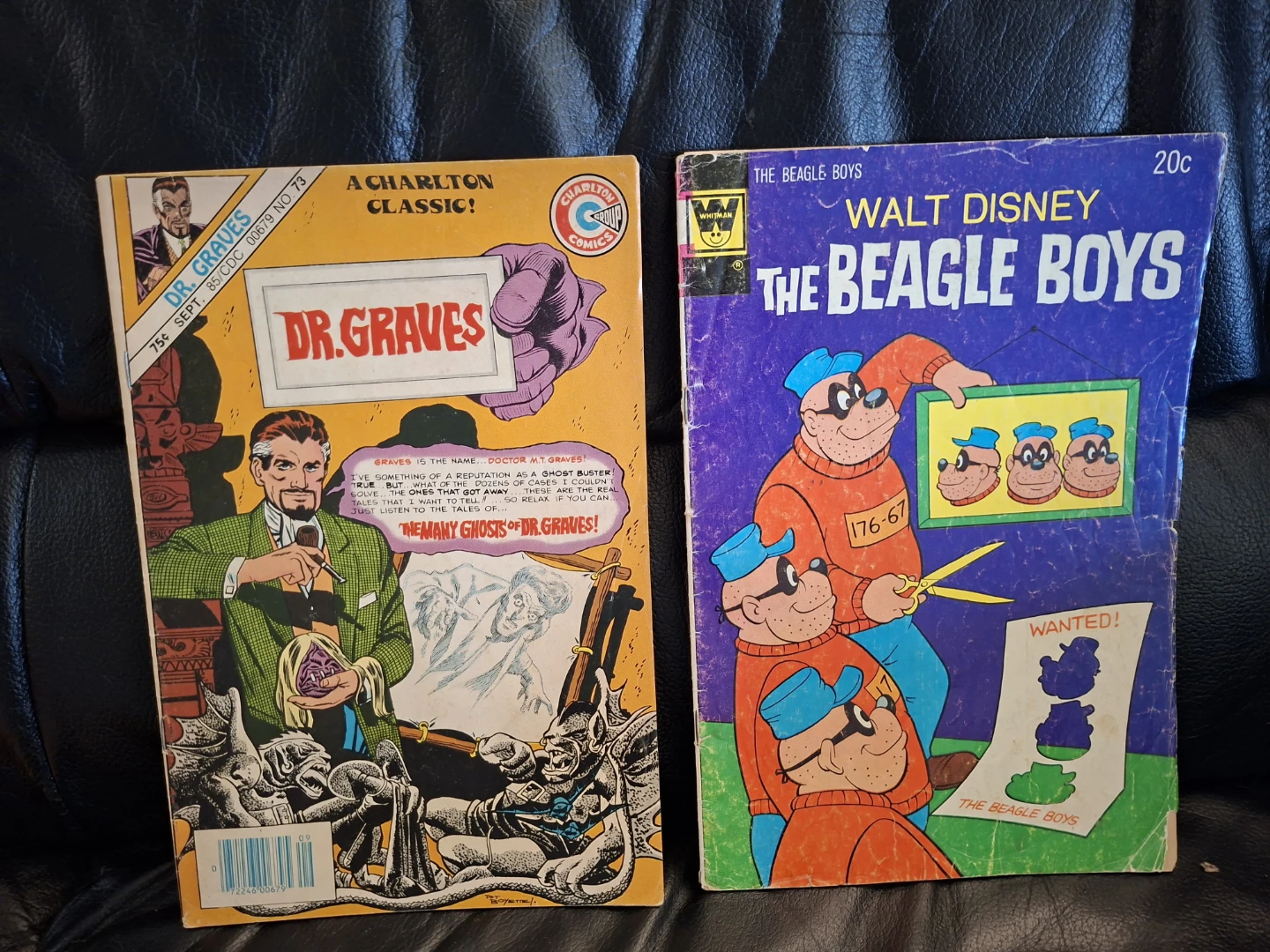 Dr. Graves Vol. 13, No. 73 & The Beagle Boys Comic Books