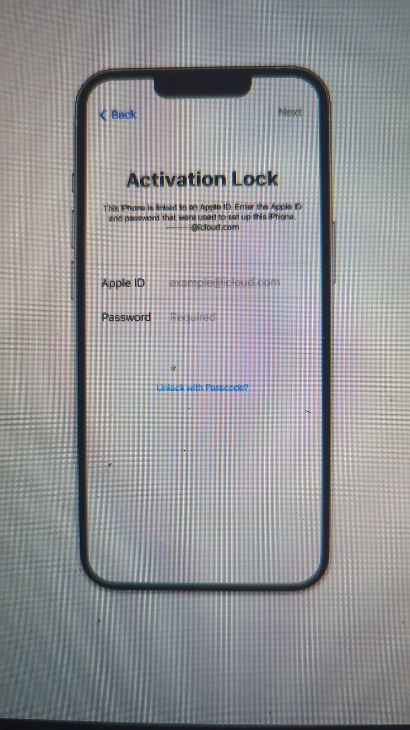 activeion lock removal check dis