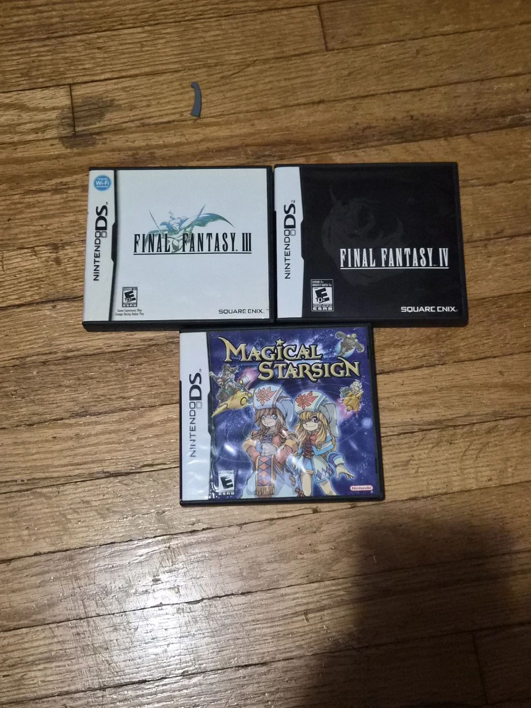 Nintendo ds games Final Fantasy 3 & 4 and Magical Starsign