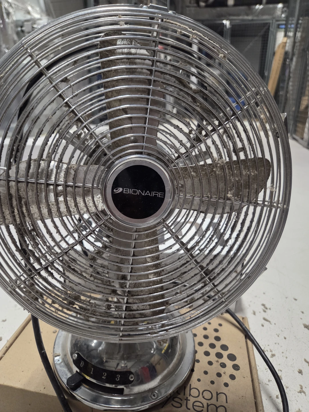 Bionaire Chrome Desk Fan