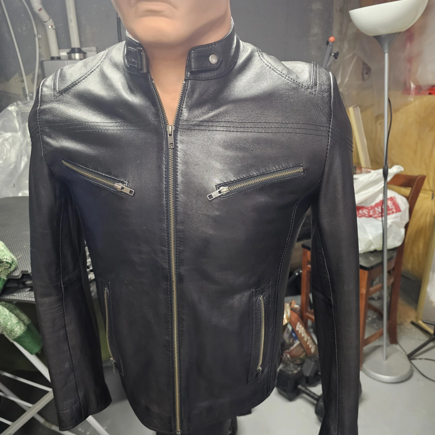 Stylists mens leather jacket - photo 2