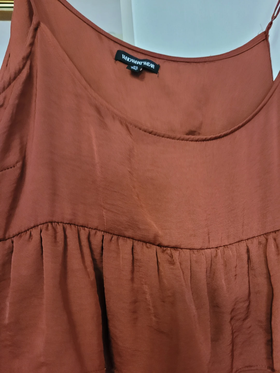 Who What Wear Ruffled Rust ⚽️ - photo 2