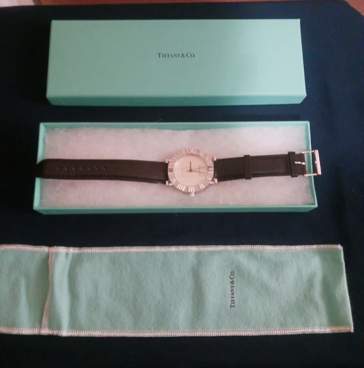Tiffany & Co.Solid 925 Silver Atlas 39mm Automatic Watch - photo 2