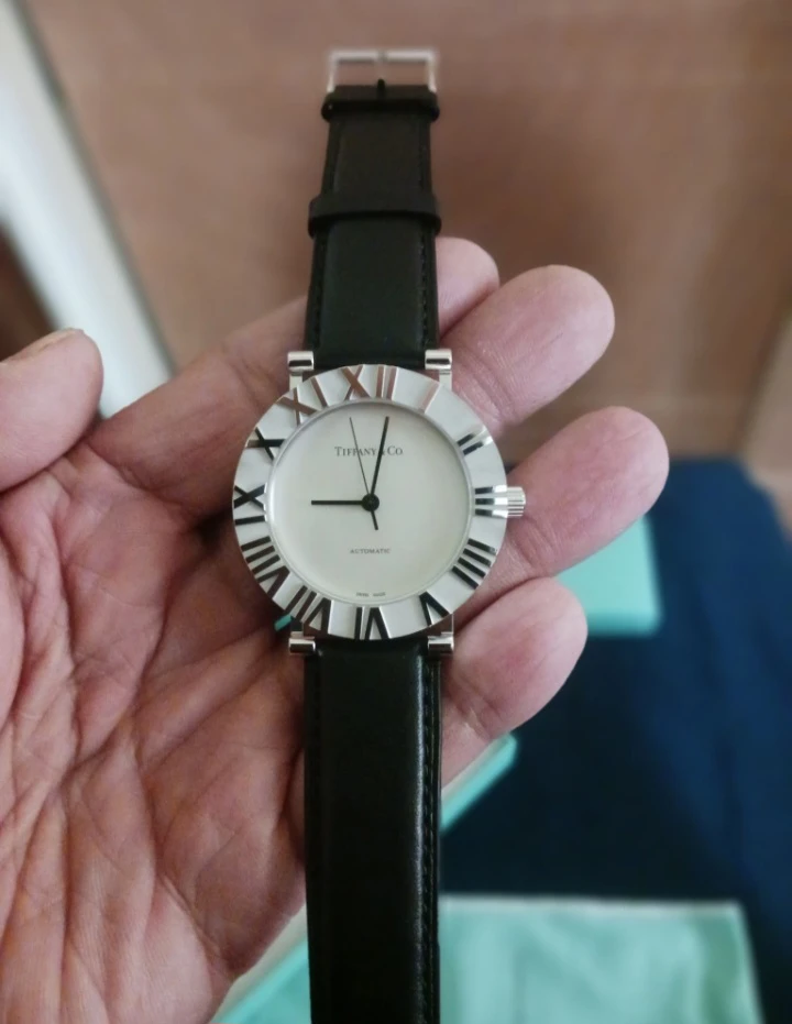 Tiffany & Co.Solid 925 Silver Atlas 39mm Automatic Watch - photo 4