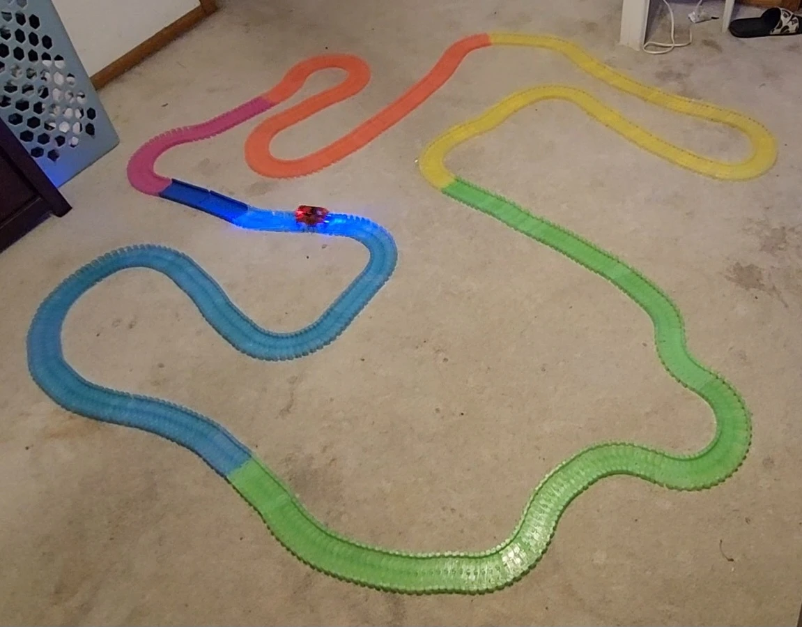 Multiple Magic Tracks Race Car Sets - photo 2