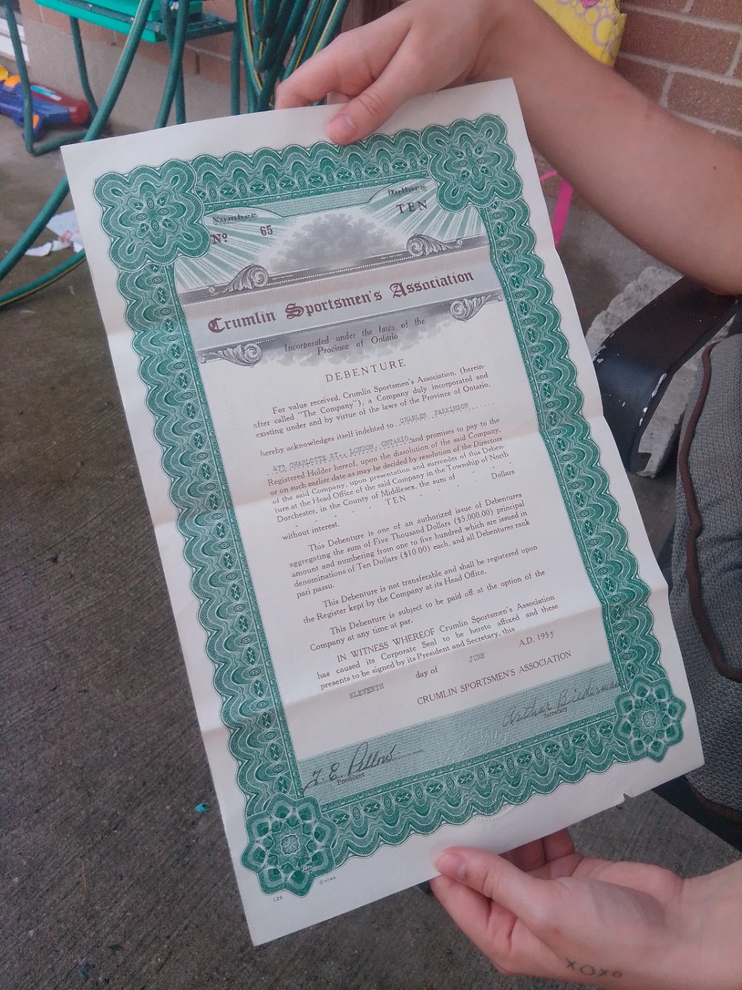 Old stock certificates - photo 4