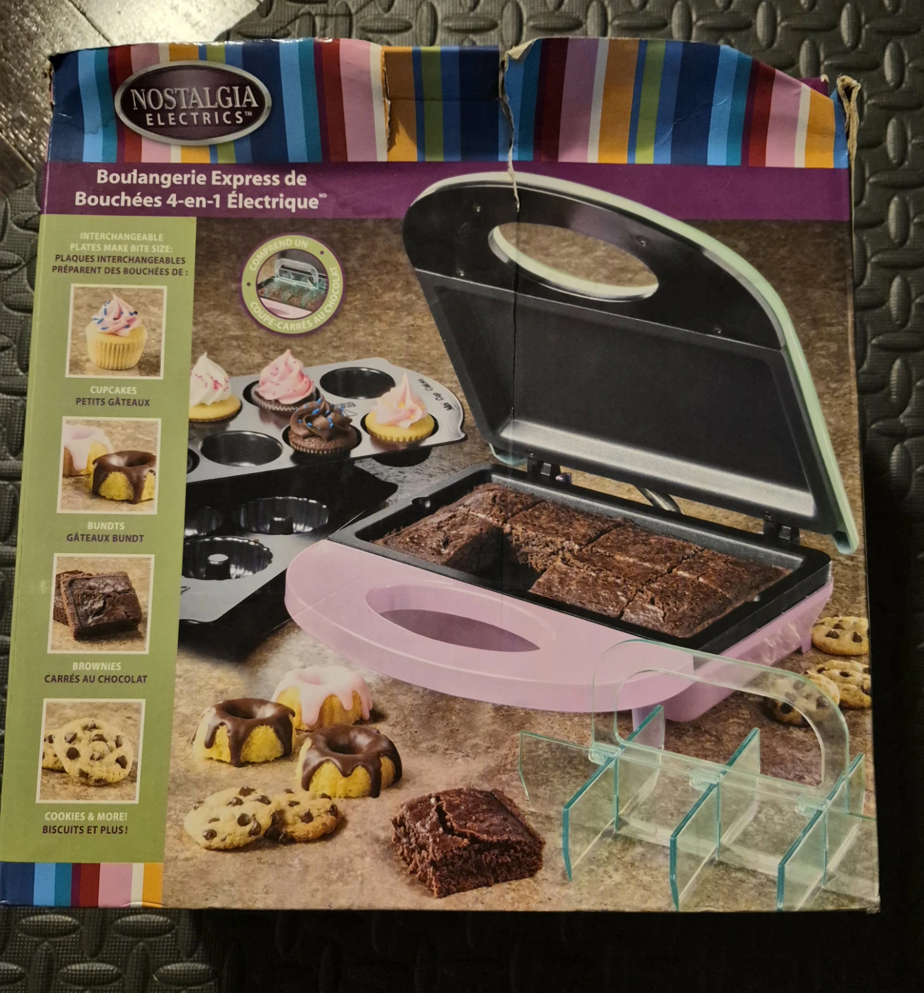 Nostalgia Electric 4-in-1 Bakery Bites Express Maker