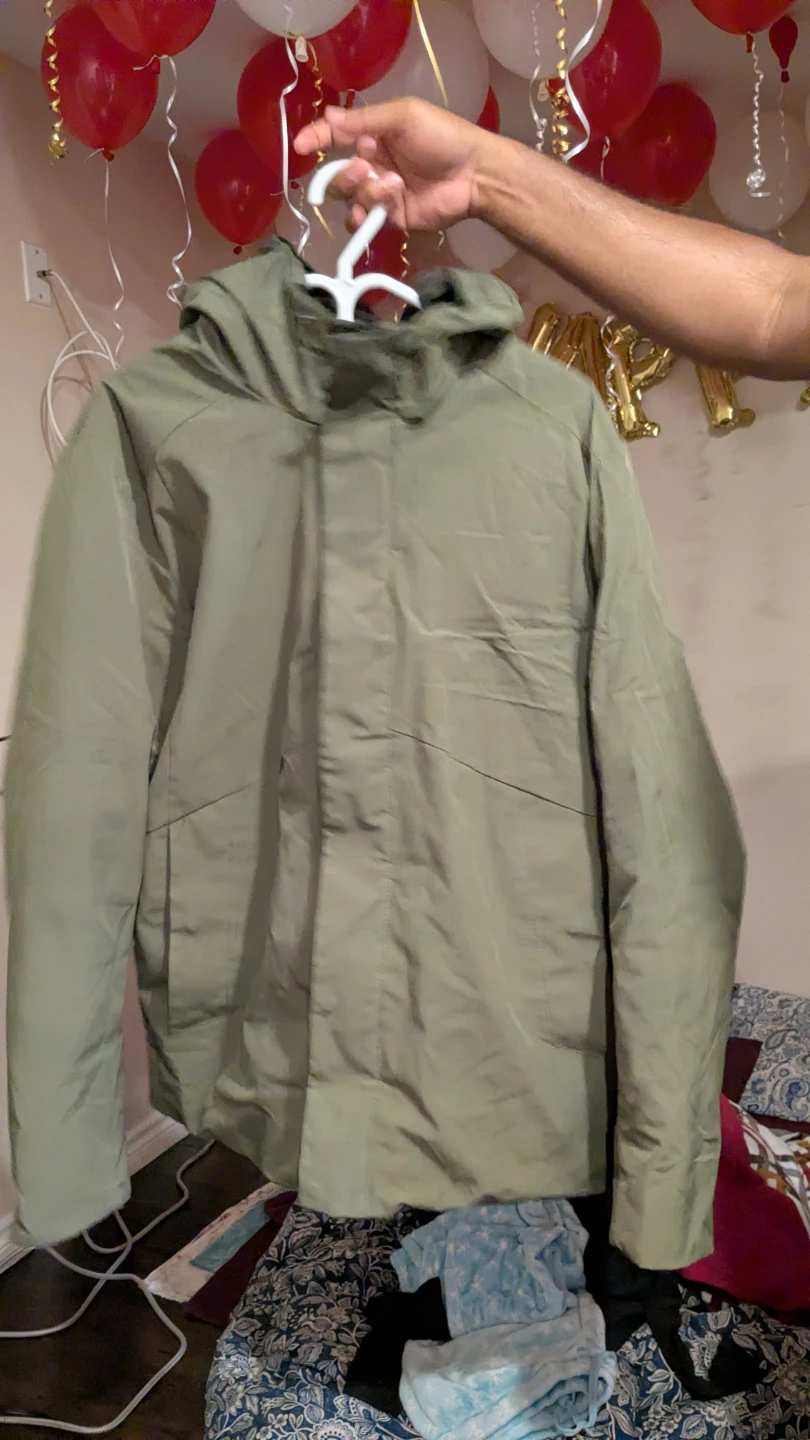 Jack & Jones Sage Green Hooded Jacket - photo 3