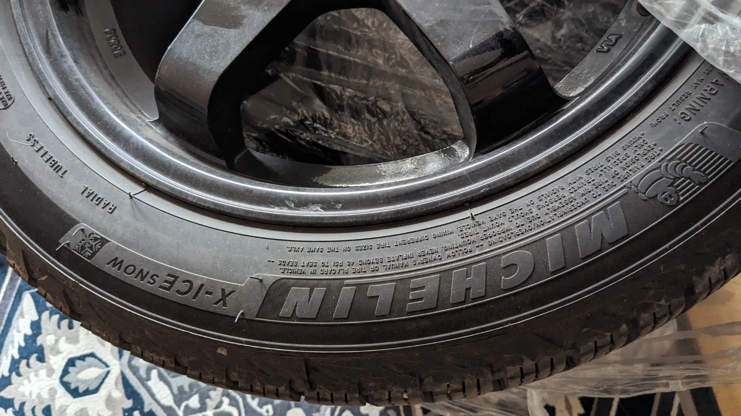 Michelin X-Ice Snow Tires with RSSW Wheels - photo 2