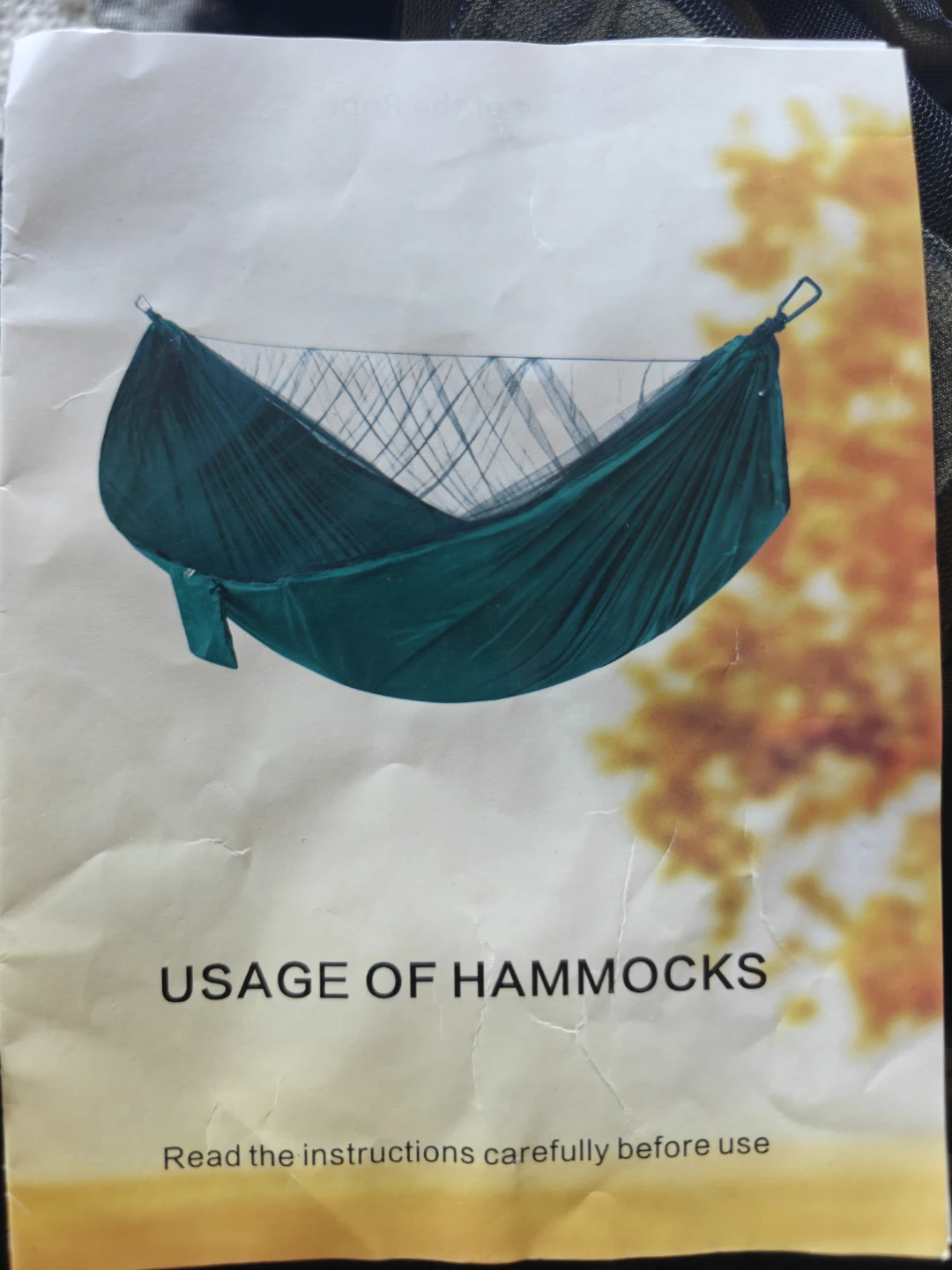 Portable Green Hammock with Mosquito Net - photo 4