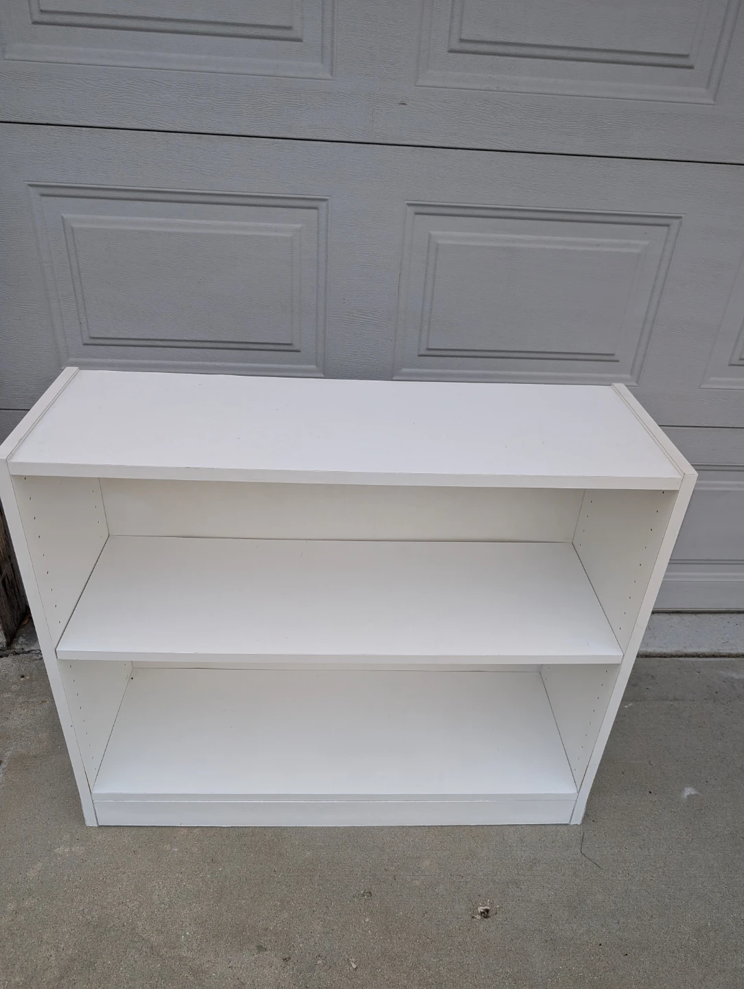 White 3-shelf Bookcase Shelves