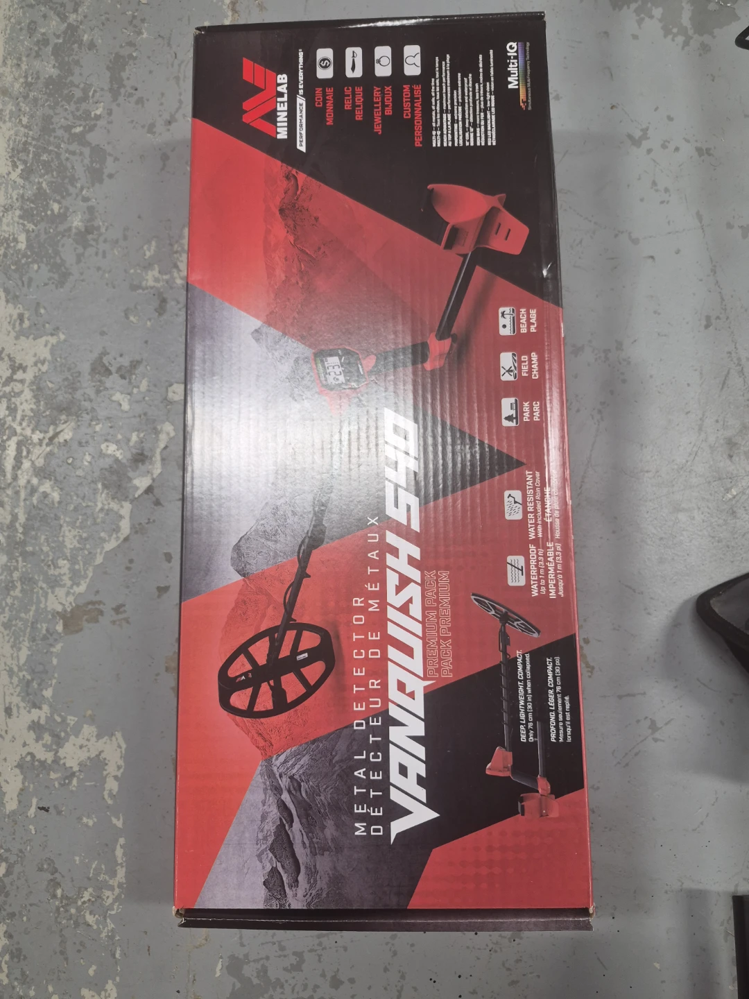 Minelab Vanquish 540 Metal Detector