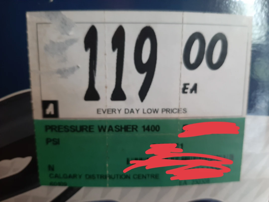 POWERWASHER 1400 PSI Pressure Washer - photo 2