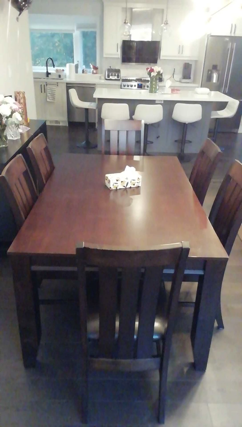 Wooden Dining Chair with Padded Seat - photo 5