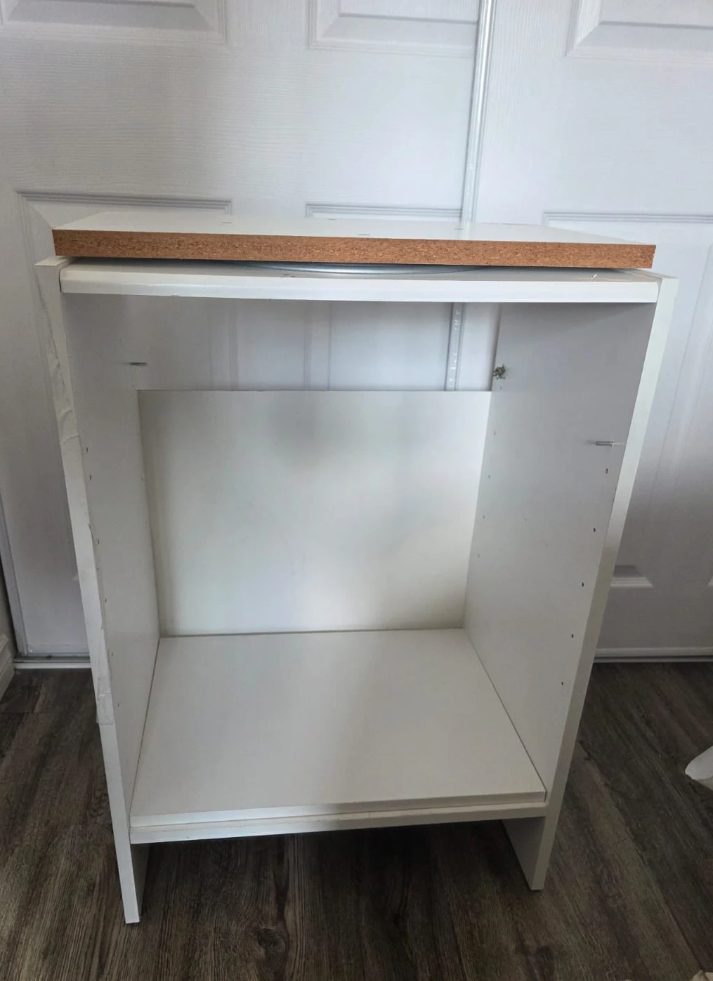 White Storage Shelf Unit