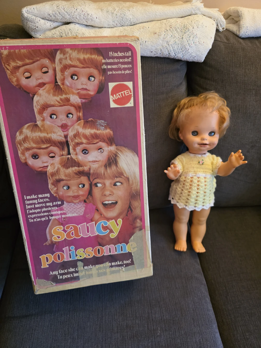 Vintage Saucy Sally doll
