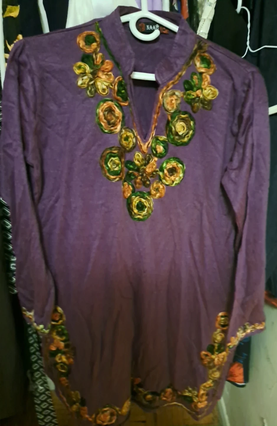 NAAR Women's Embellished Tunic Top