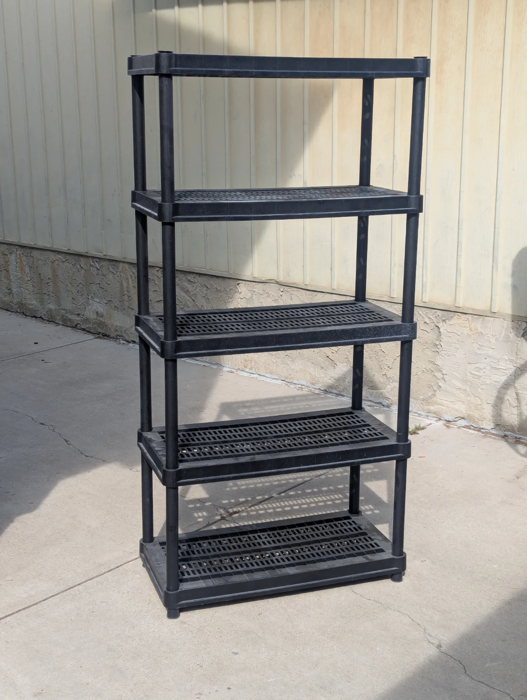 5-Tier Plastic Utility Shelf - photo 5