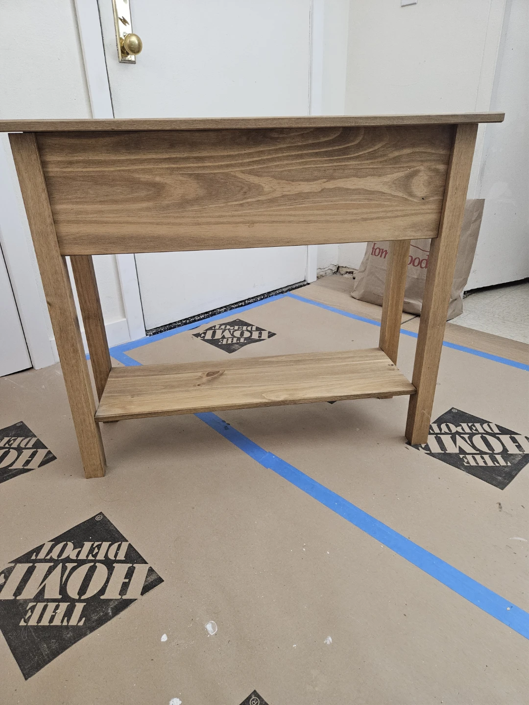 Wooden Console Table with Two Drawers - photo 3