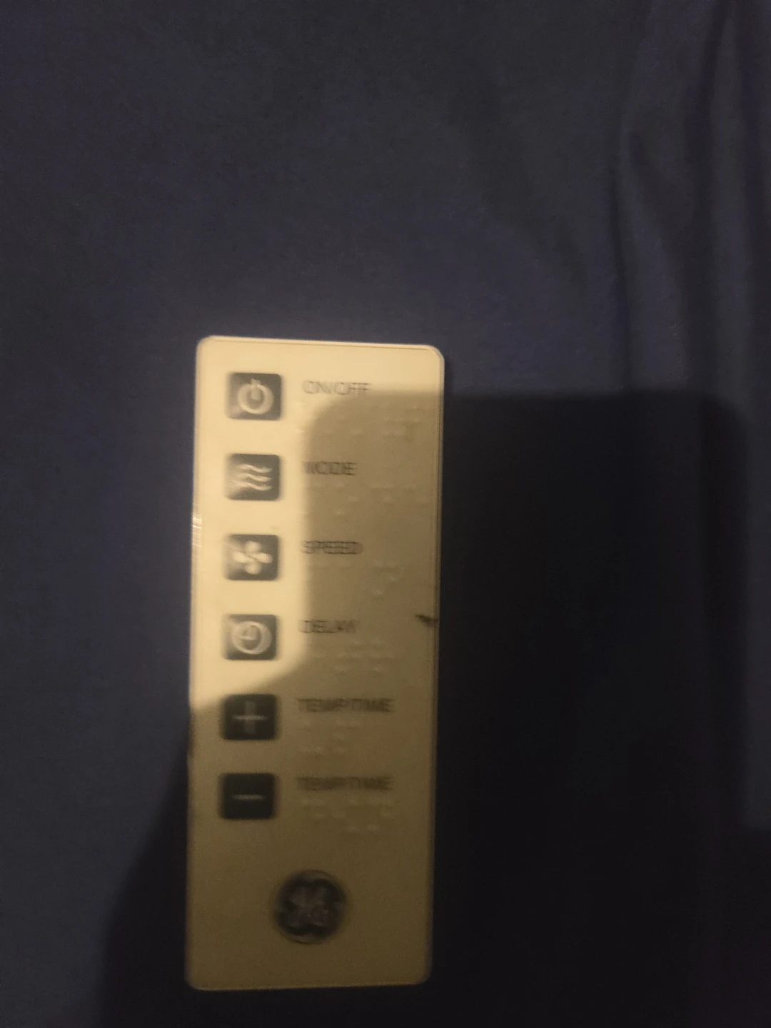 GE Remote Control for Air Conditioner
