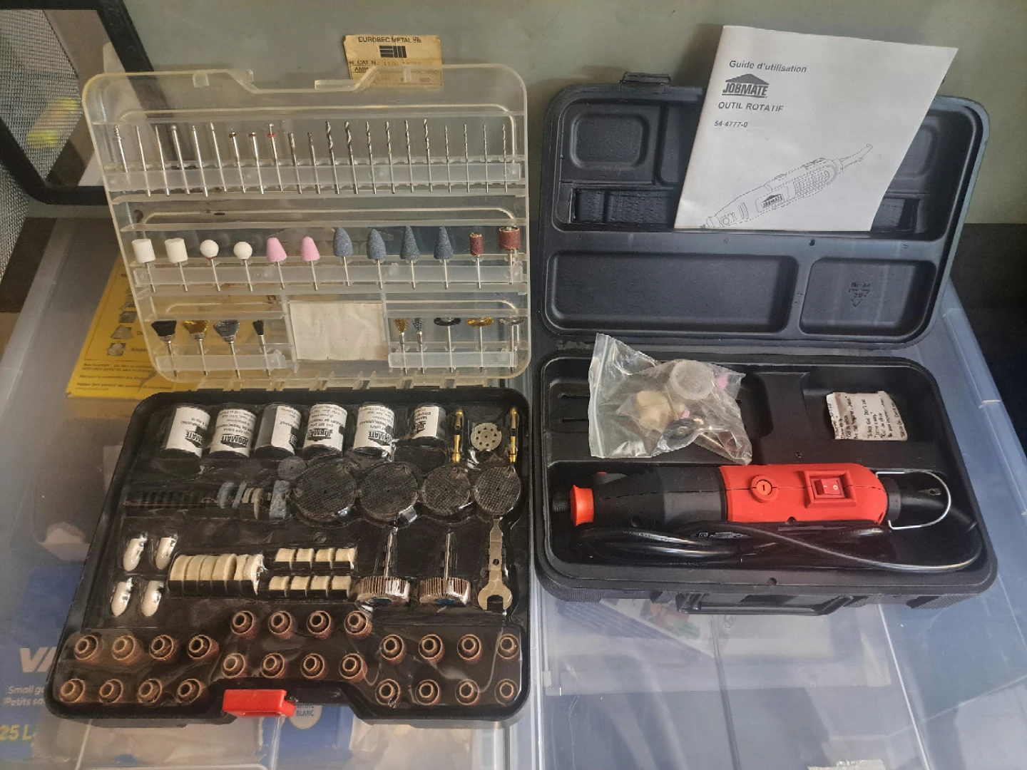 2 piece set JOBMATE Rotary Tool Accessory Set - 300 Pieces - photo 4