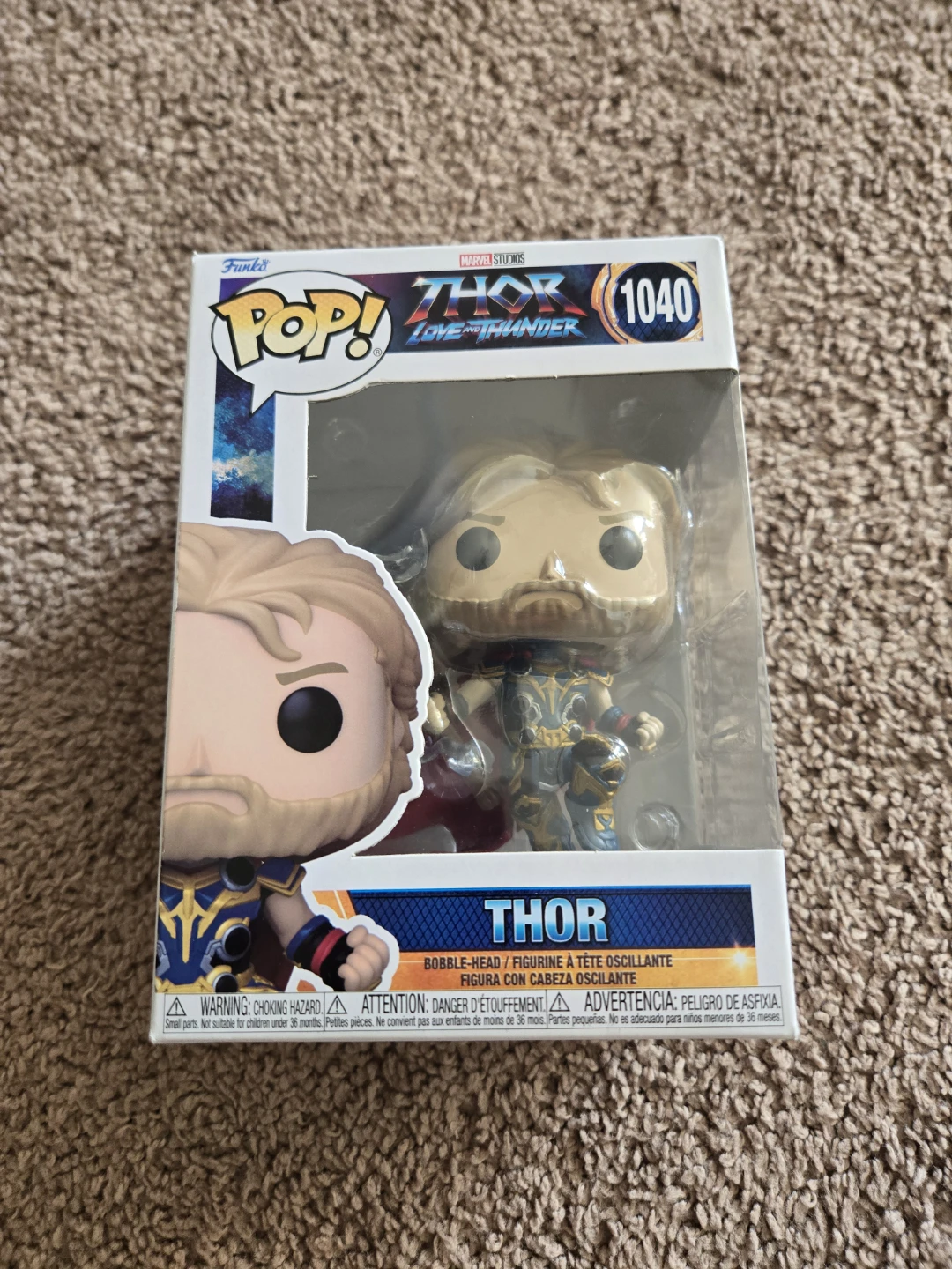 Funko Pop! Thor Love and Thunder #1040 Vinyl Figure