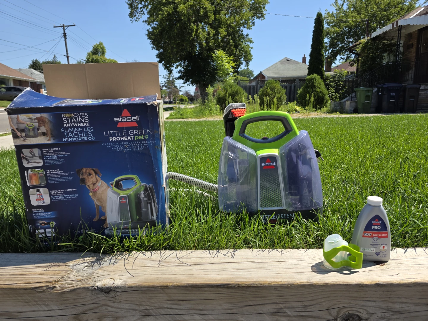 BISSELL Little Green ProHeat Pet Portable Carpet Cleaner - photo 2