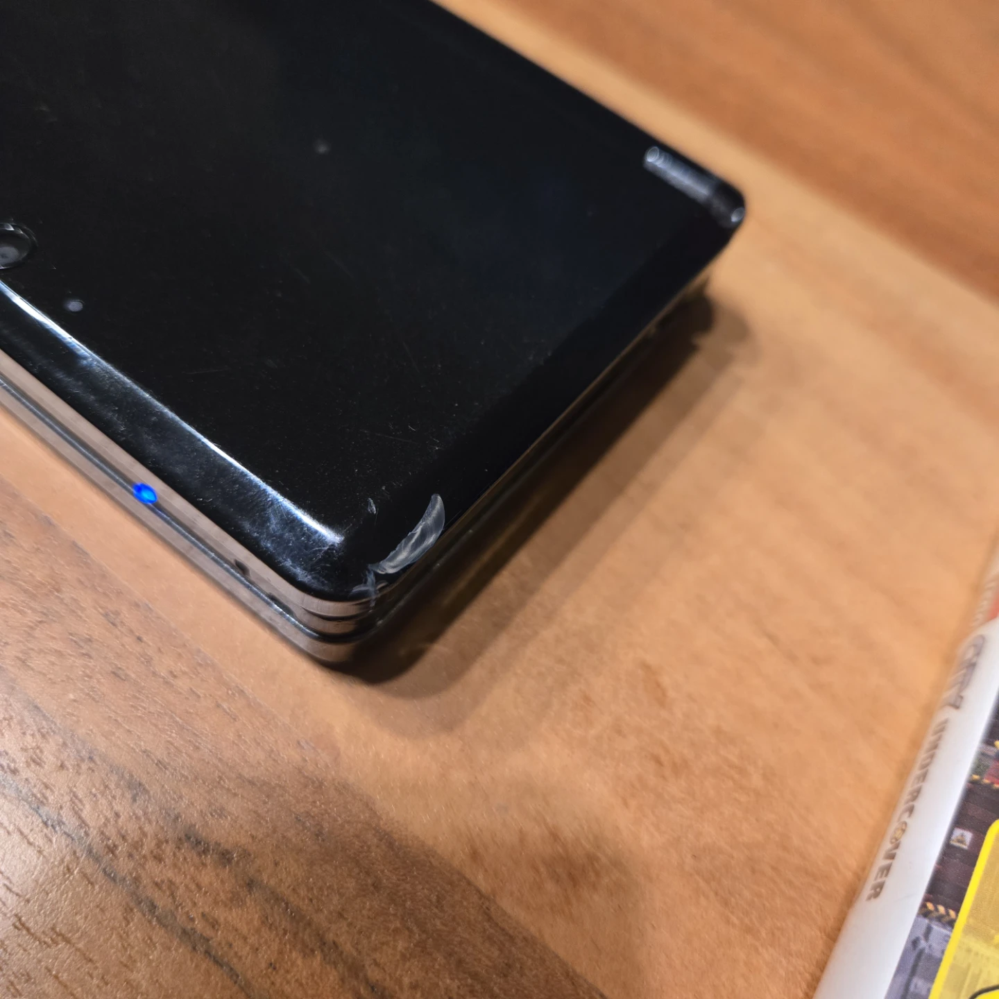 3ds PAL Version (EU) Cosmic black. Works perfect. Games, cable. - photo 3