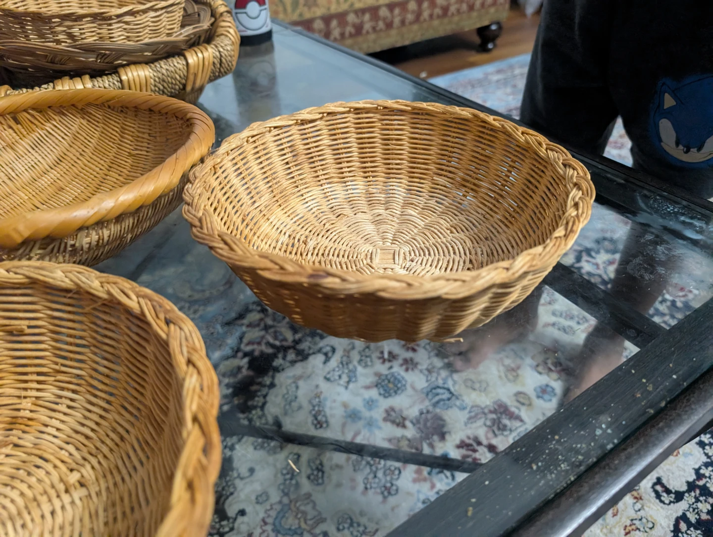 Woven Rattan Basket - photo 4