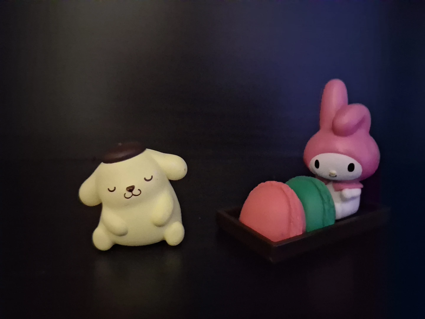 Sanrio Characters Pompompurin & My Melody Figures