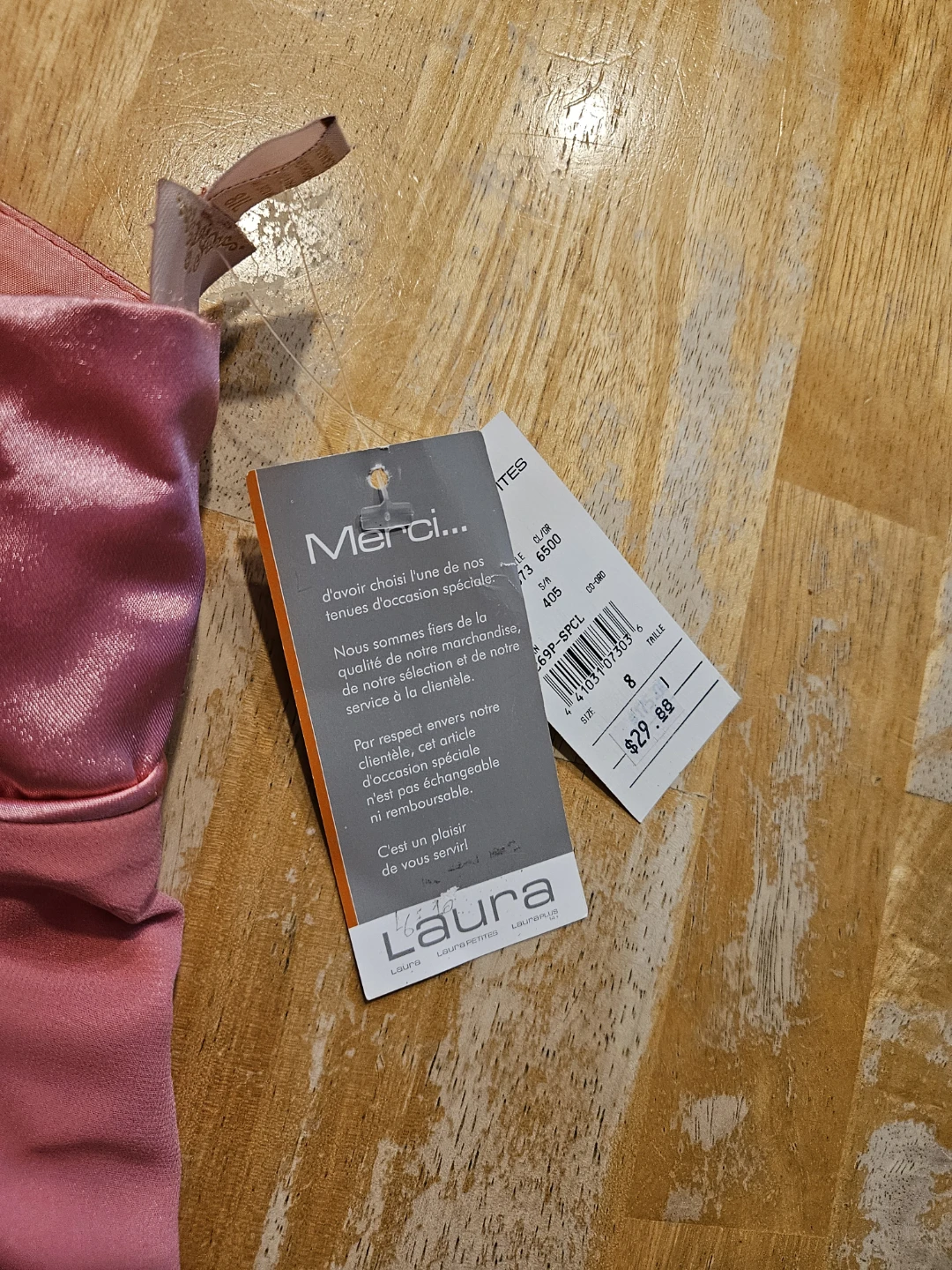 Laura Petites pink halter maxi dress size 7/8 - photo 3