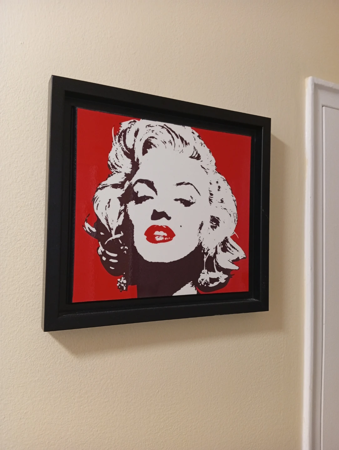 Framed Marilyn Monroe Pop Art Print