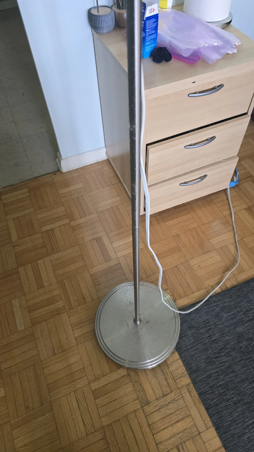 Silver Floor Lamp - photo 3