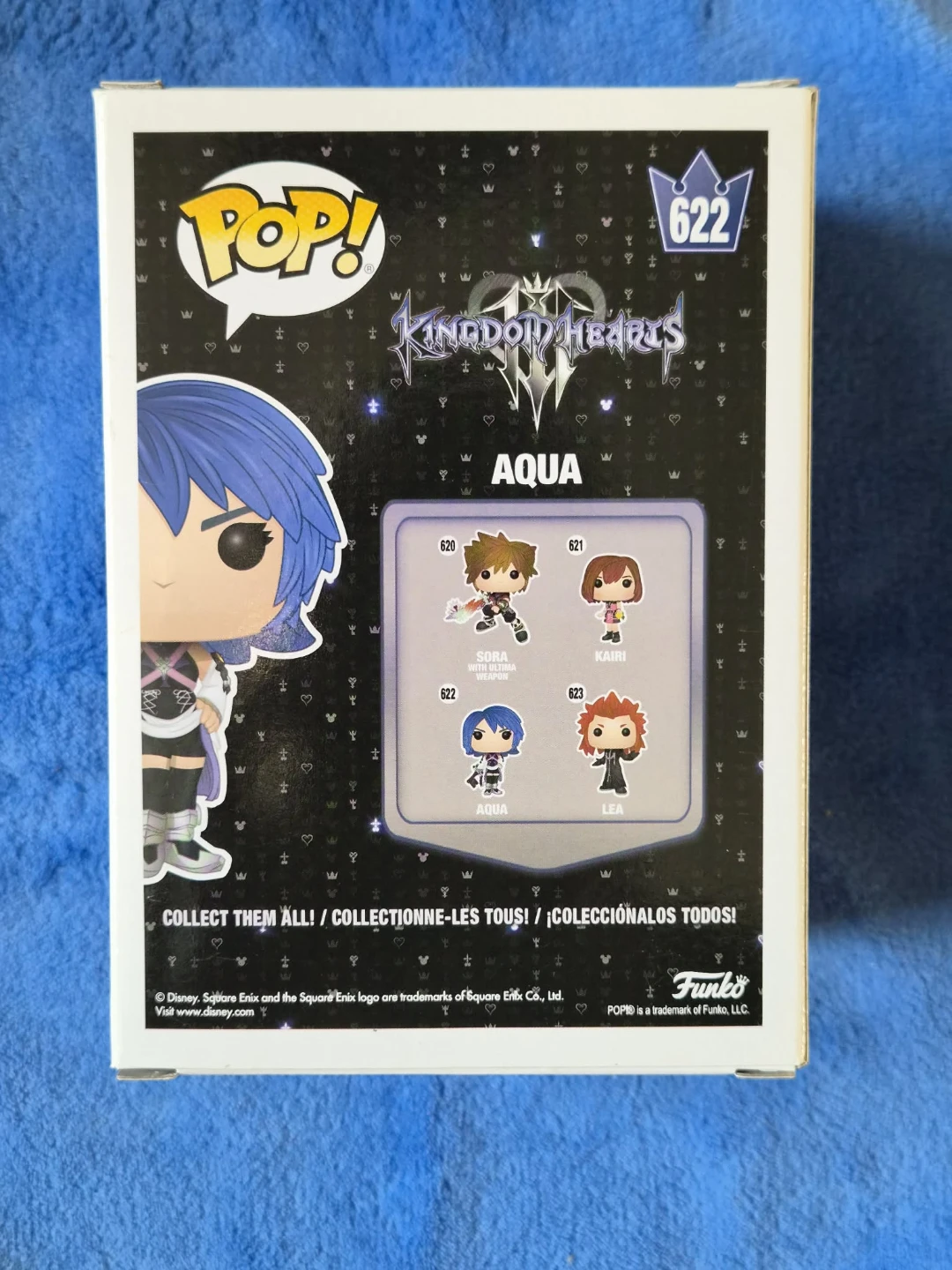 Read Bio | #622 Aqua (Kingdom Hearts) Funko Pop - photo 2