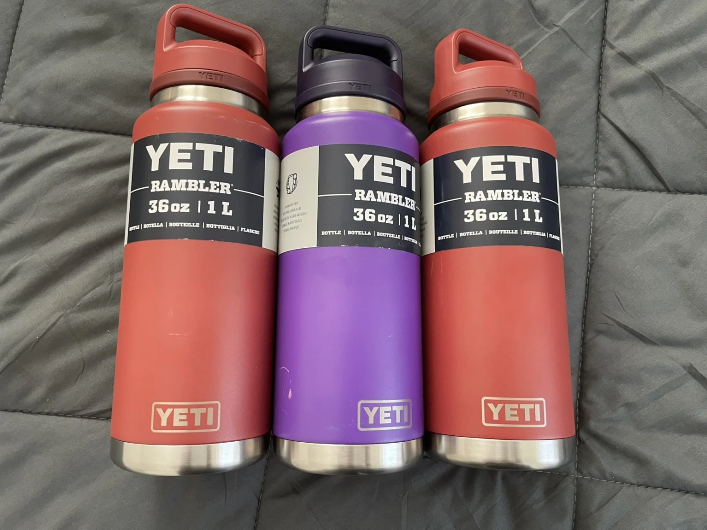 Three YETI Rambler 36oz Bottles - photo 2
