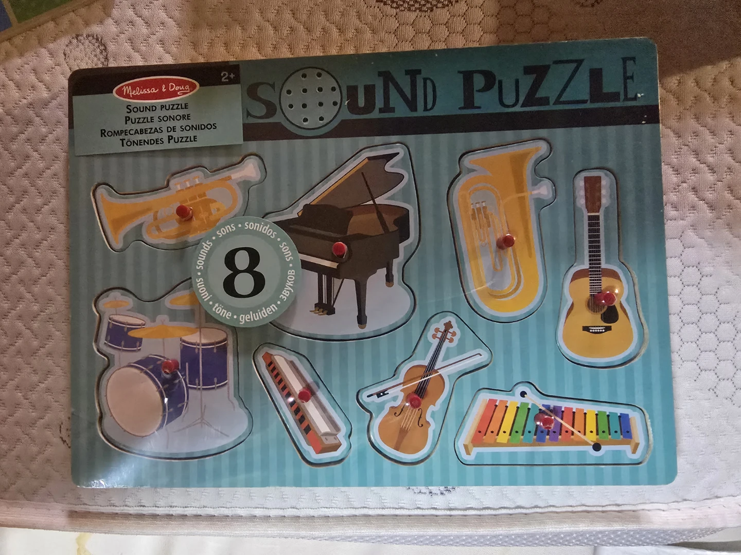 Melissa & Doug Sound Puzzle - Musical Instruments