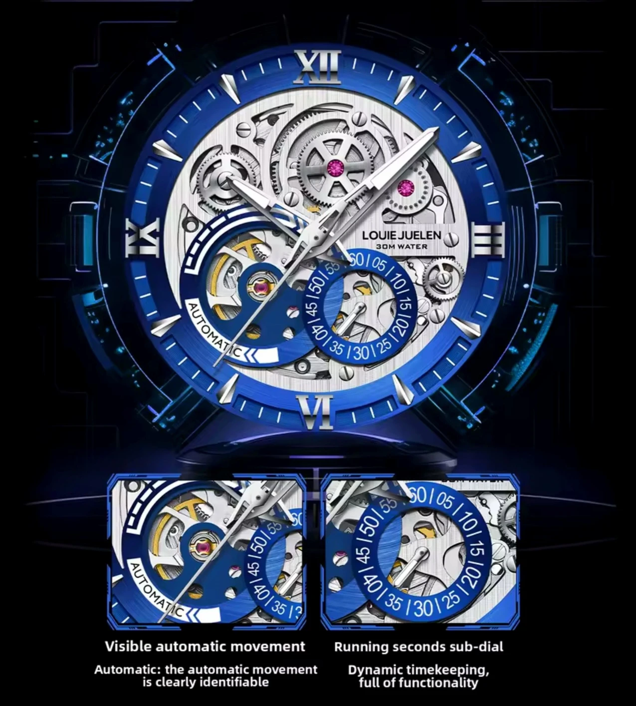 Automatic Skeleton Watch - photo 3