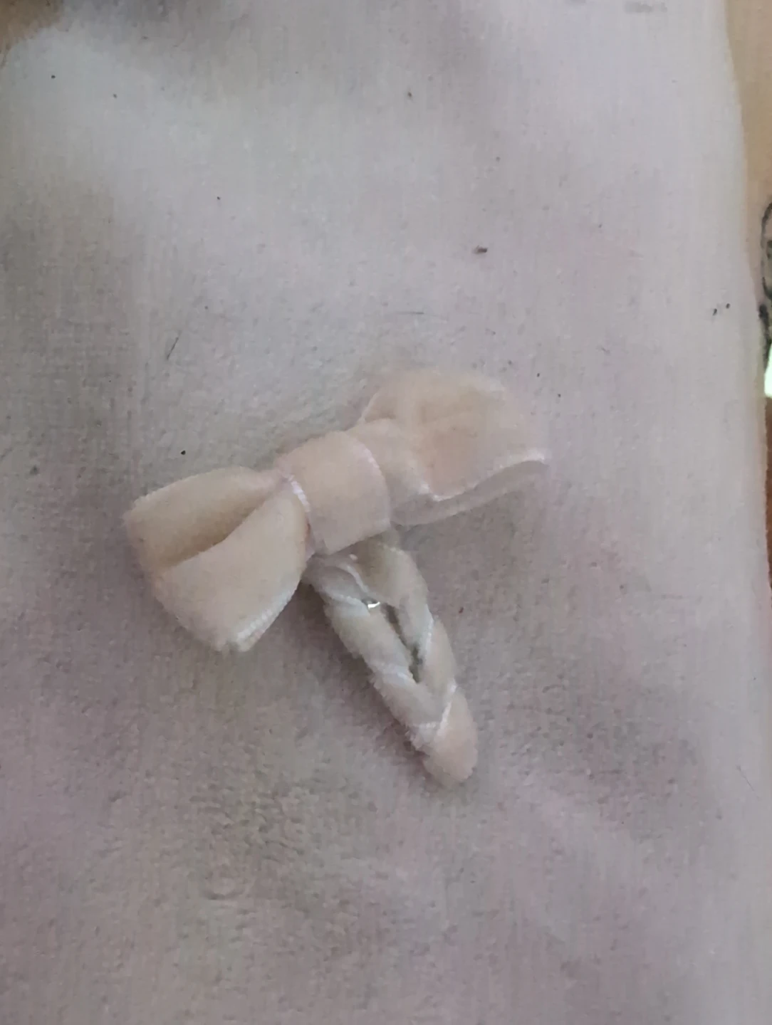 Velvet Bow Hair Clip