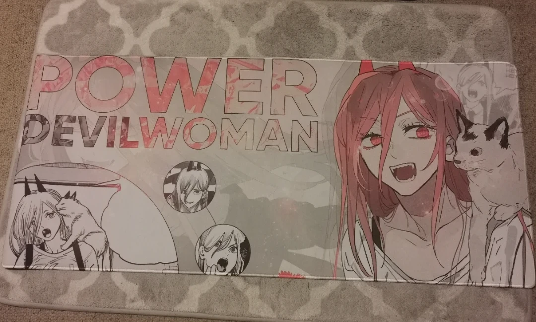 Power Chainsaw Man Mouse pad