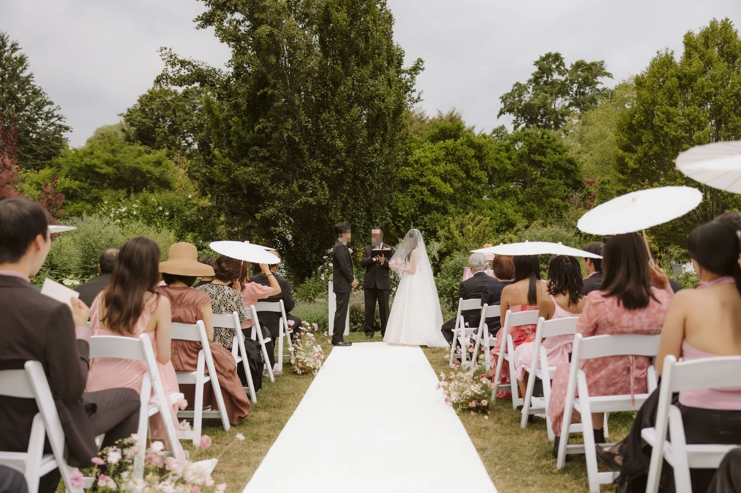 White Wedding Aisle Runner - photo 2