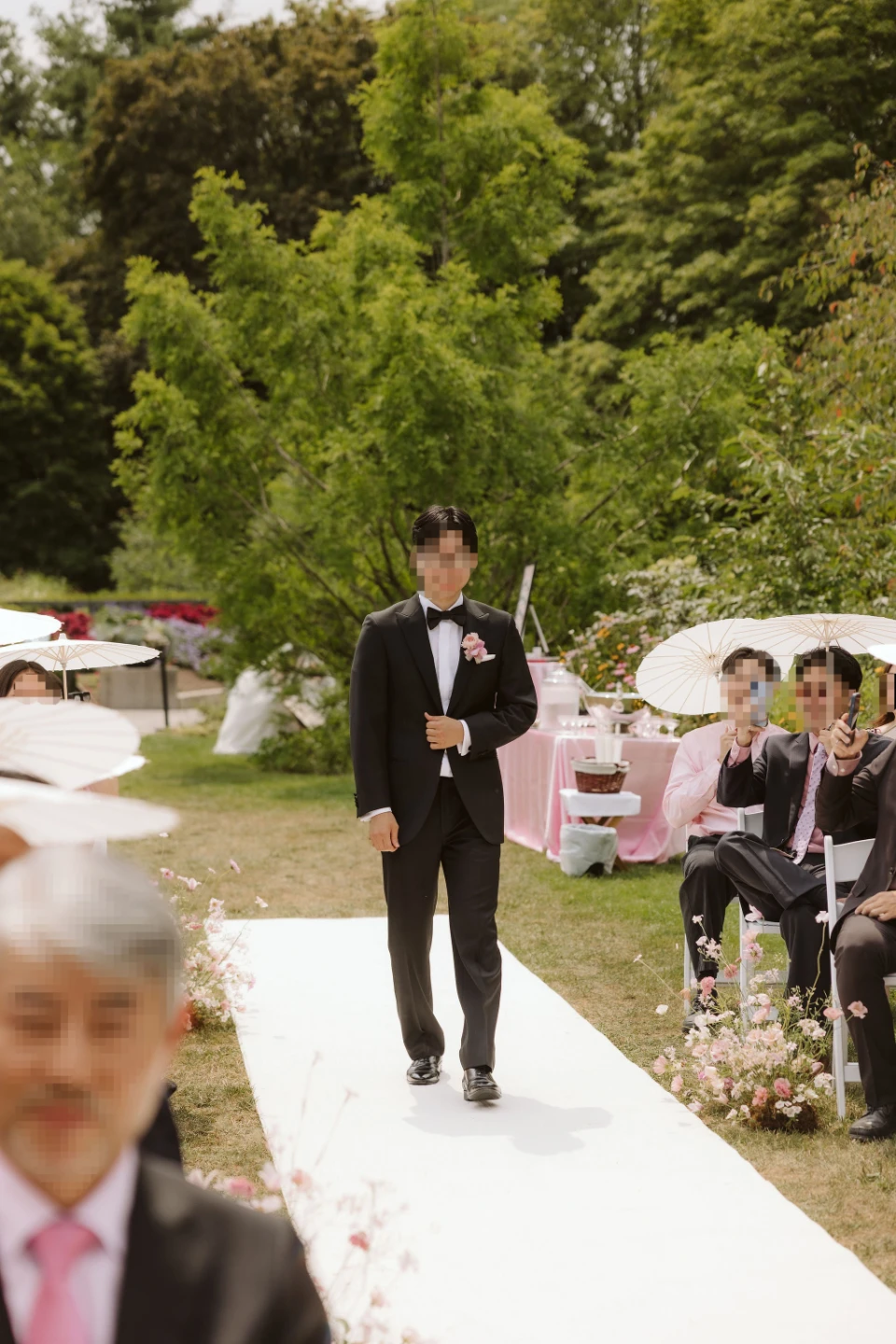 White Wedding Aisle Runner - photo 3