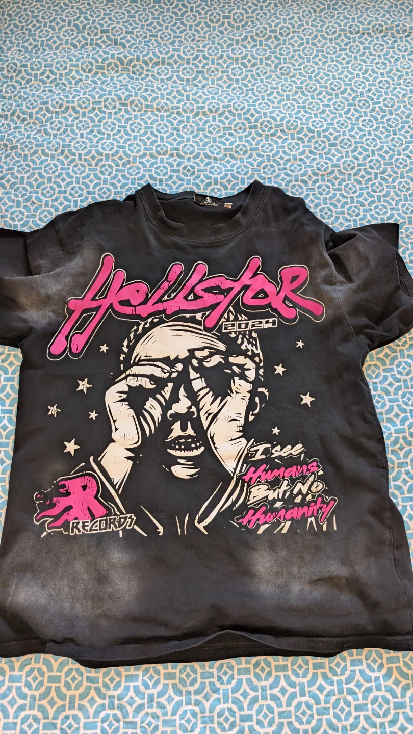 Hellstar "I See Humans But No Humanity" Graphic T-Shirt
