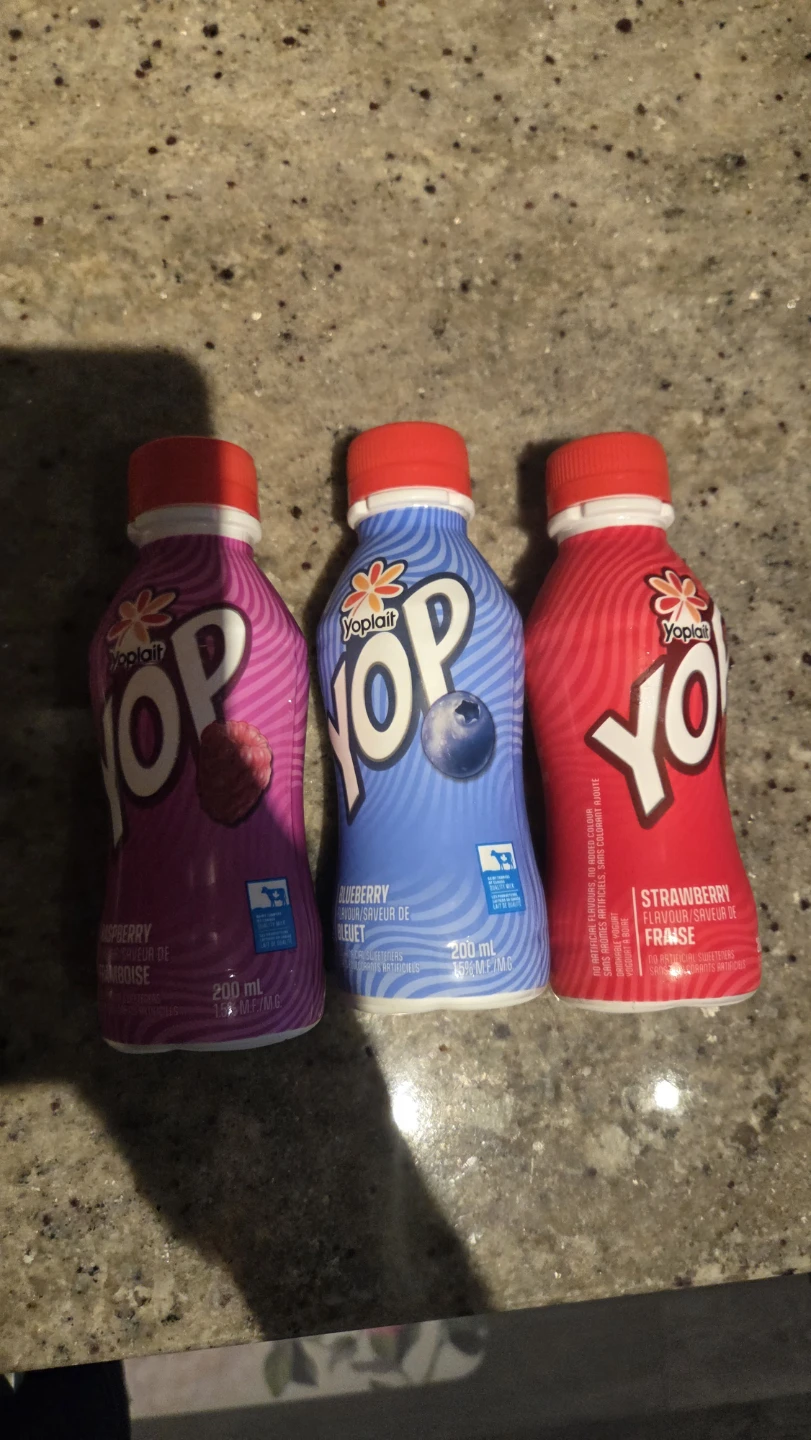 Yoplait YOP Drinkable Yogurt 3-Pack